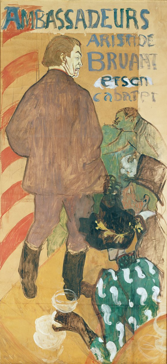 Ambassadeurs, Aristide Bruant et son cabaret - Henri de Toulouse Lautrec