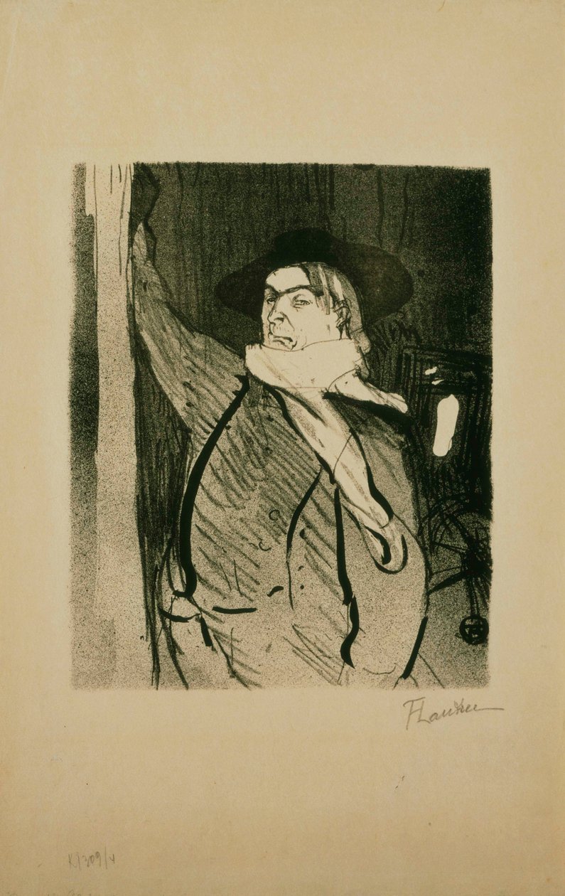 Aristide Bruant - Henri de Toulouse-Lautrec