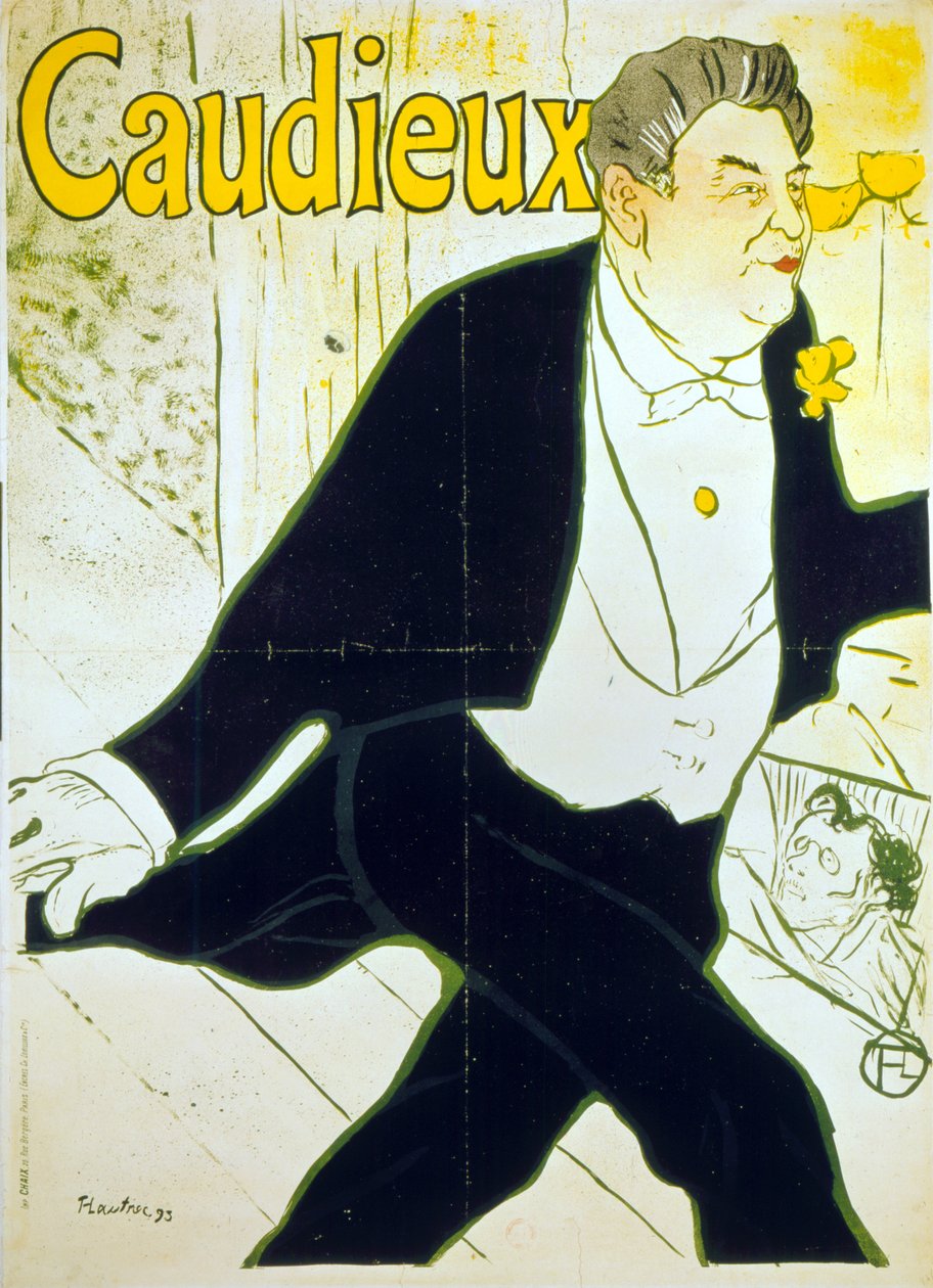 Caudieux, 1893 - Henri de Toulouse Lautrec