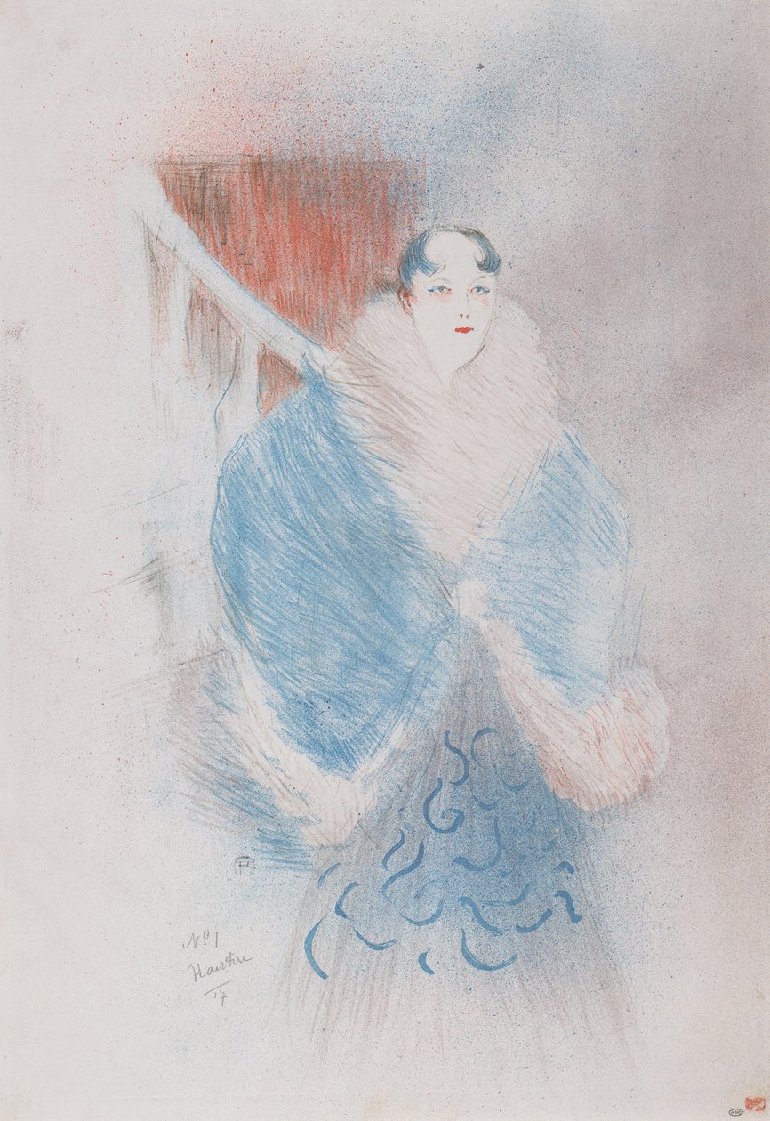 Esla, appelée la Viennoise - Henri de Toulouse Lautrec