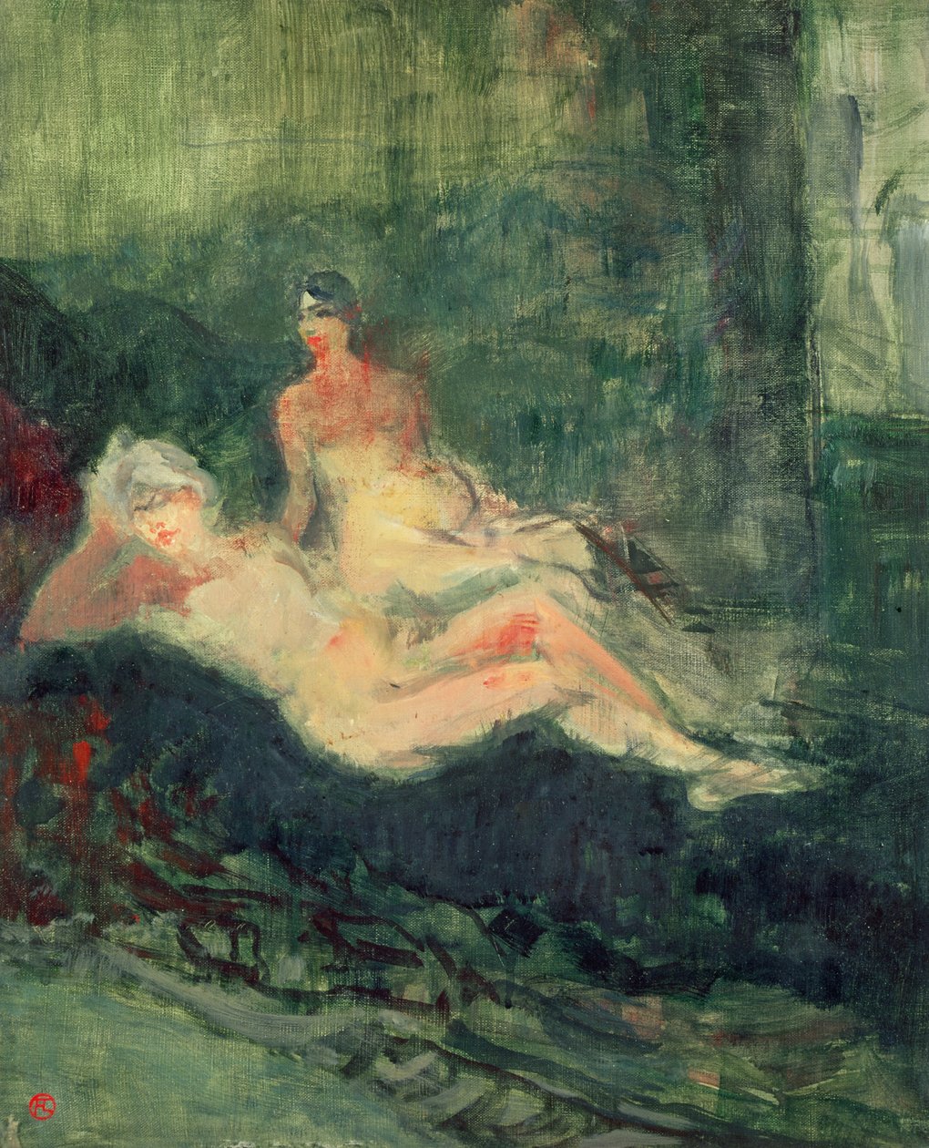 Messaline (détail) - Henri de Toulouse Lautrec