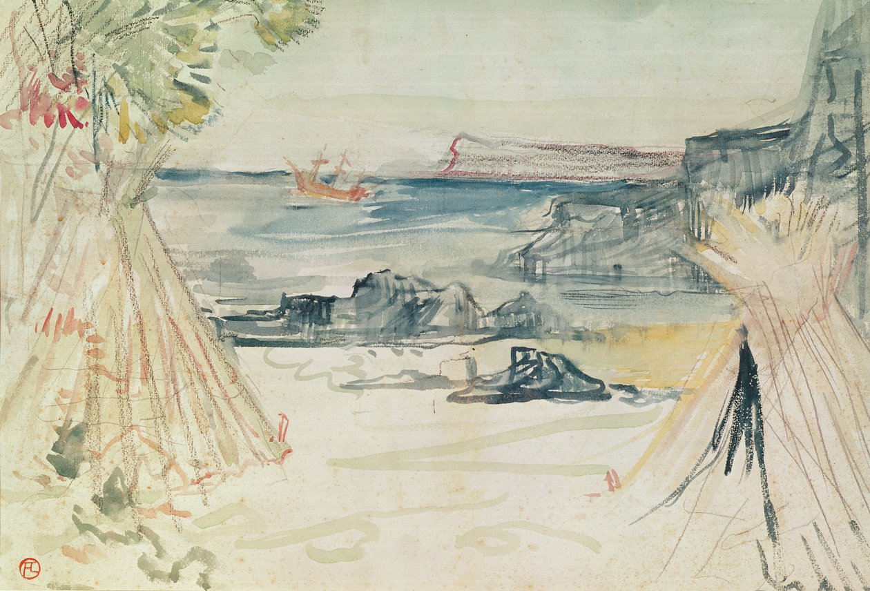 Paul et Virginie, 1896 - Henri de Toulouse Lautrec