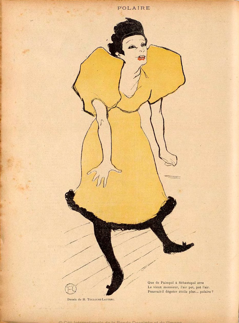 Polaire de La Rire - Henri de Toulouse Lautrec