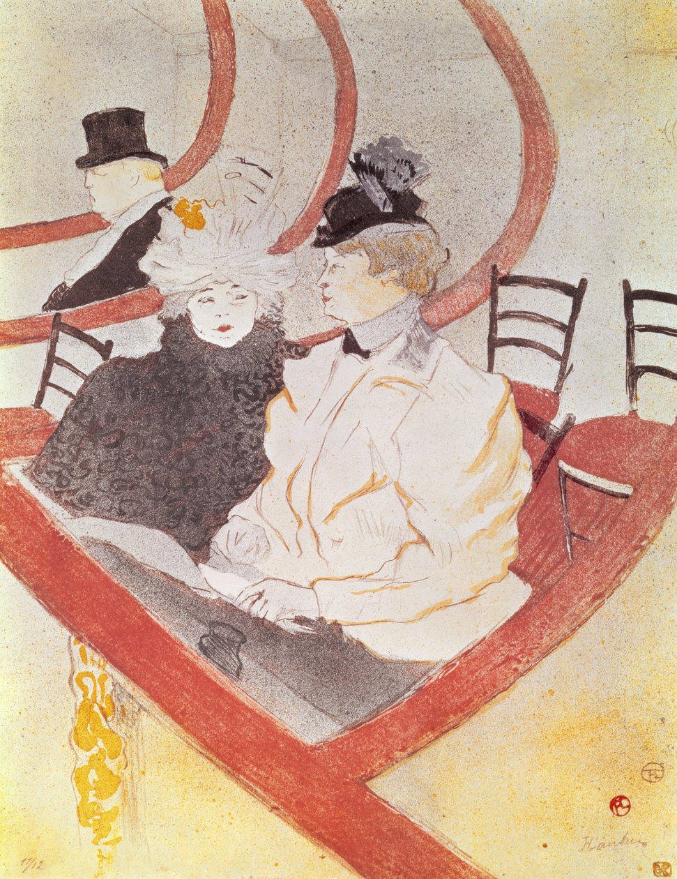 La Grande Loge, 1897 - Henri de Toulouse Lautrec