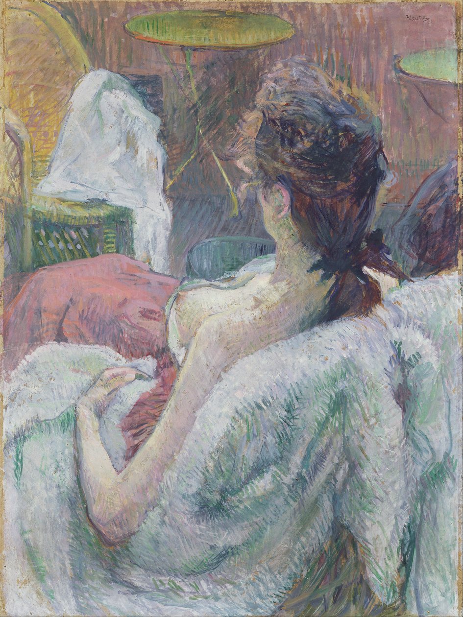 Le modèle se reposant - Henri de Toulouse Lautrec