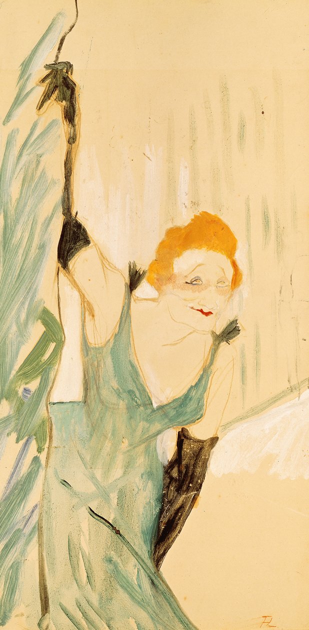 Yvette Guilbert (1867-1944) saluant le public, 1894 - Henri de Toulouse Lautrec
