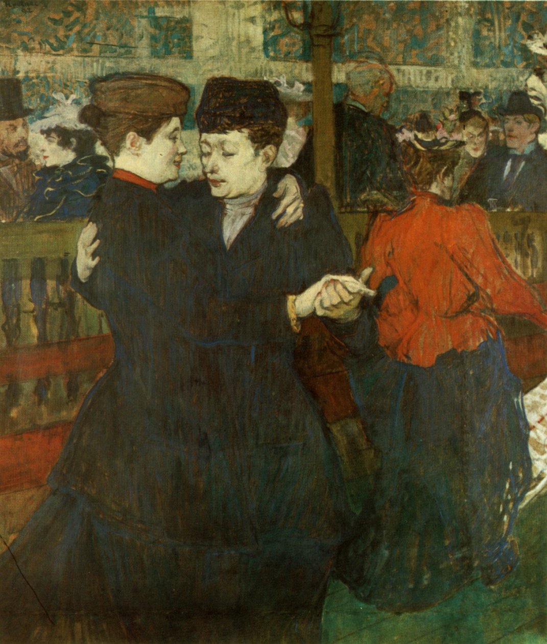 Deux femmes dansantes - Henri de Toulouse Lautrec