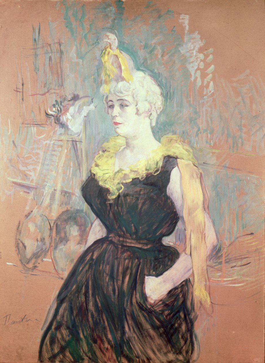 La Clownesse Cha-U-Kao - Henri de Toulouse Lautrec
