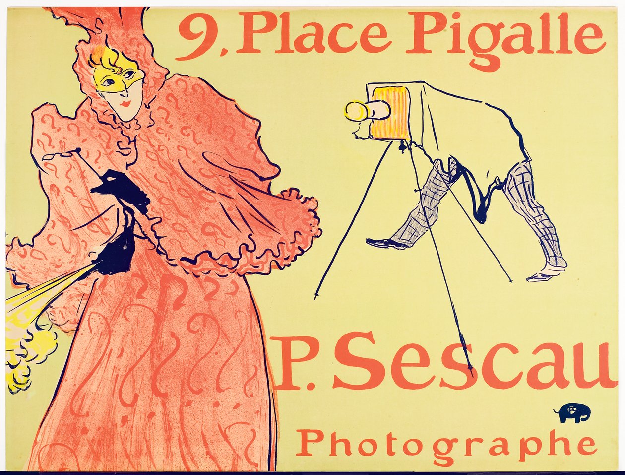 Le Photographe Sescau, 1896 - Henri de Toulouse Lautrec