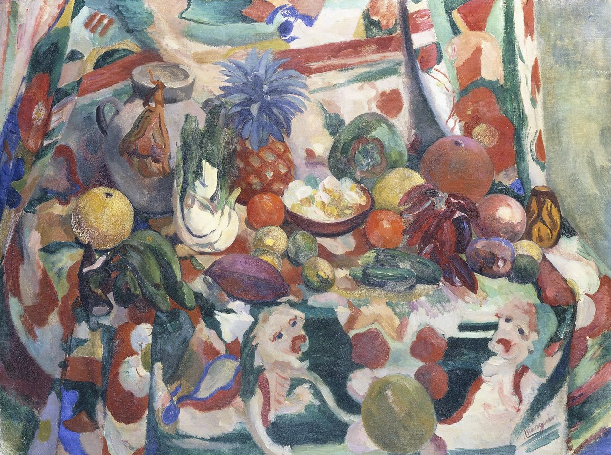 Nature Morte Exotique (Les Pamplemousses) - Henri Charles Manguin