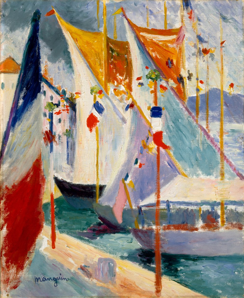 Port de Saint-Tropez - Henri Charles Manguin