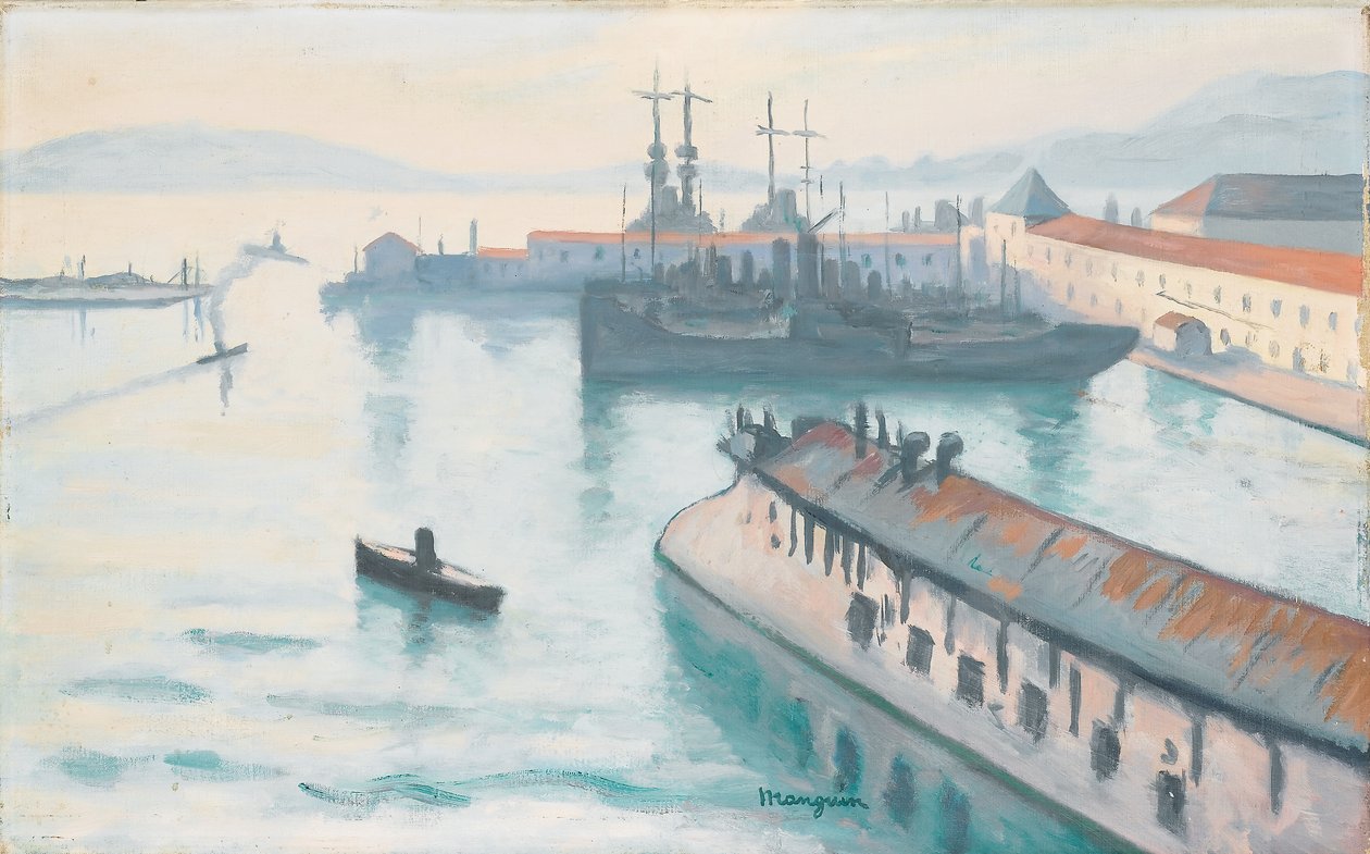 Le Dispatch Boat - Henri-Charles Manguin
