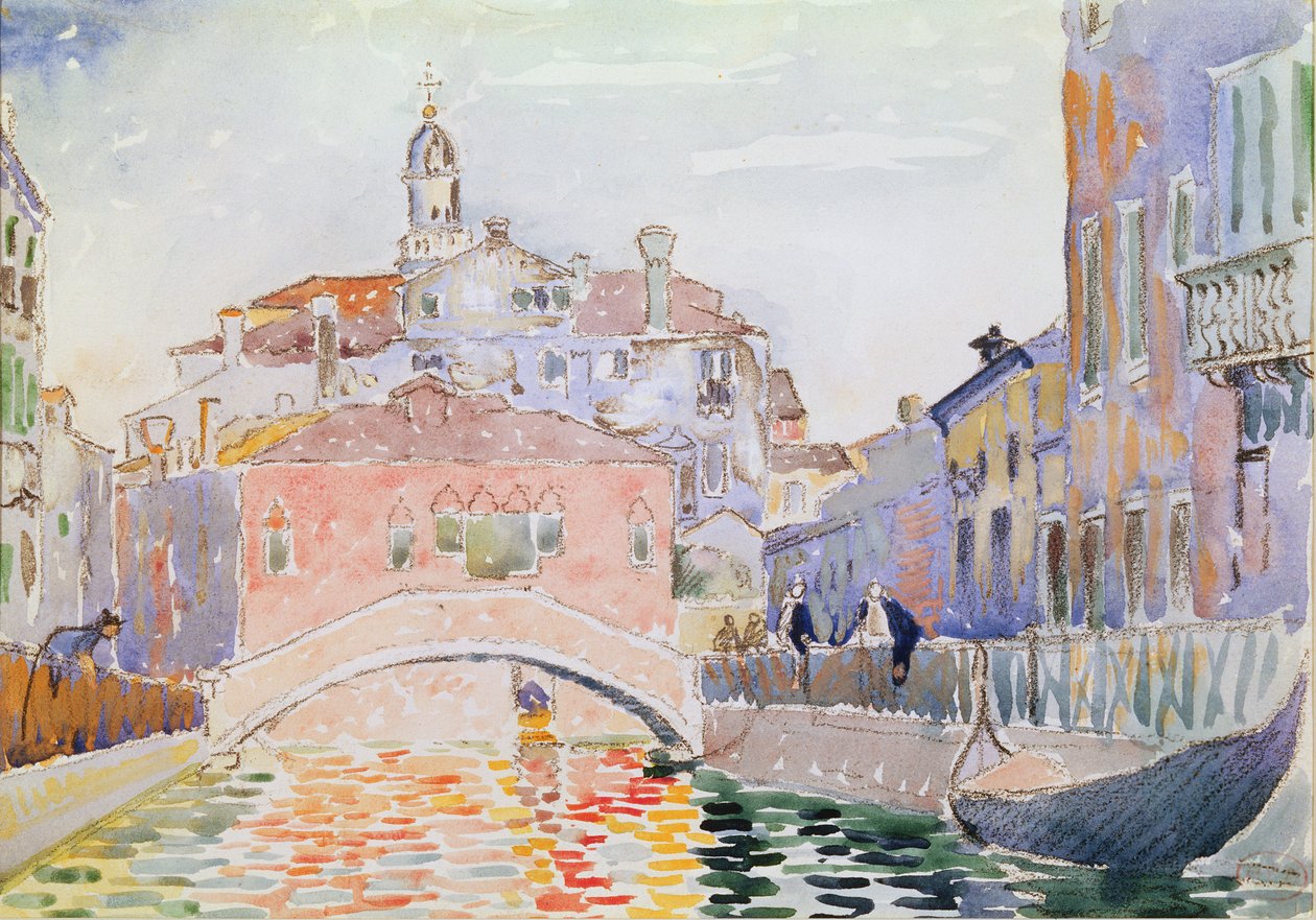 Canal à Venise - Henri Edmond Cross