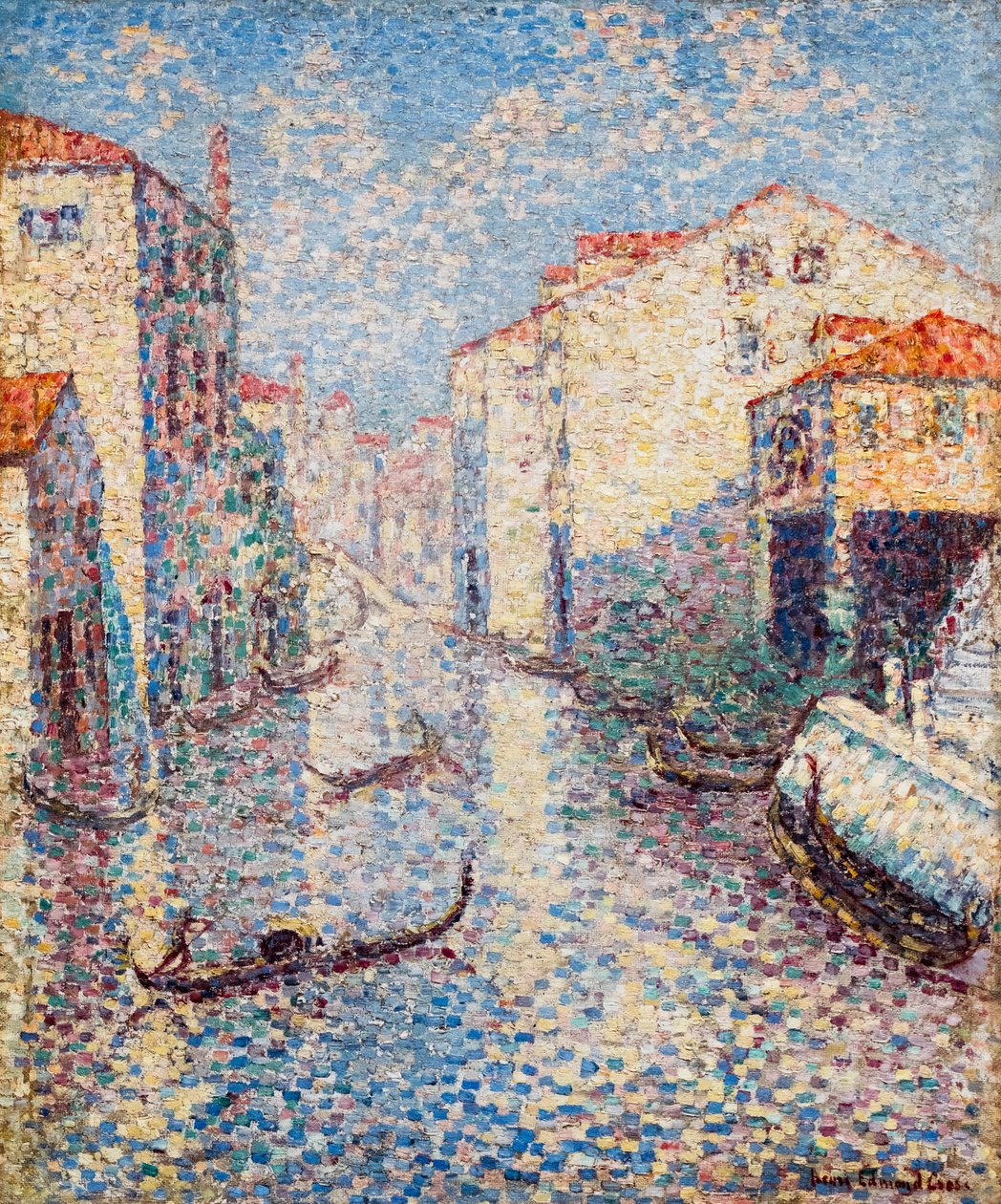 Un canal à Venise - Henri-Edmond Cross