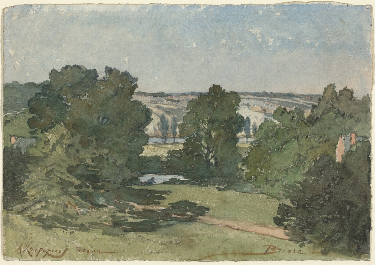 Briare - Henri-Joseph Harpignies