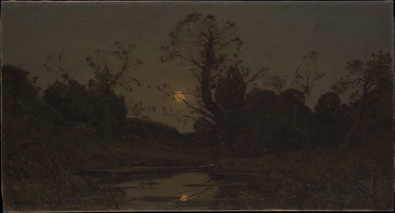 Lever de lune - Henri-Joseph Harpignies