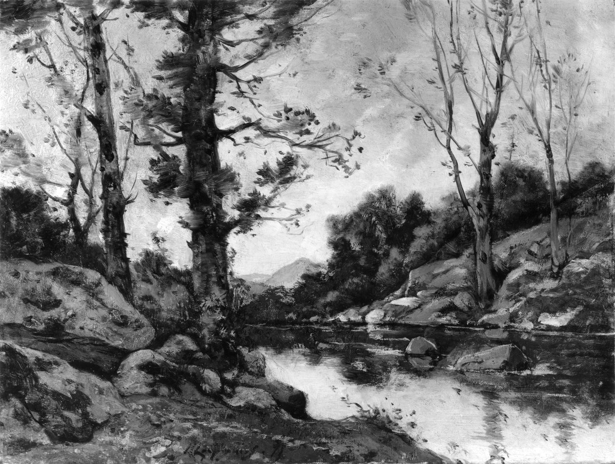 Vue près de Hérisson - Henri-Joseph Harpignies