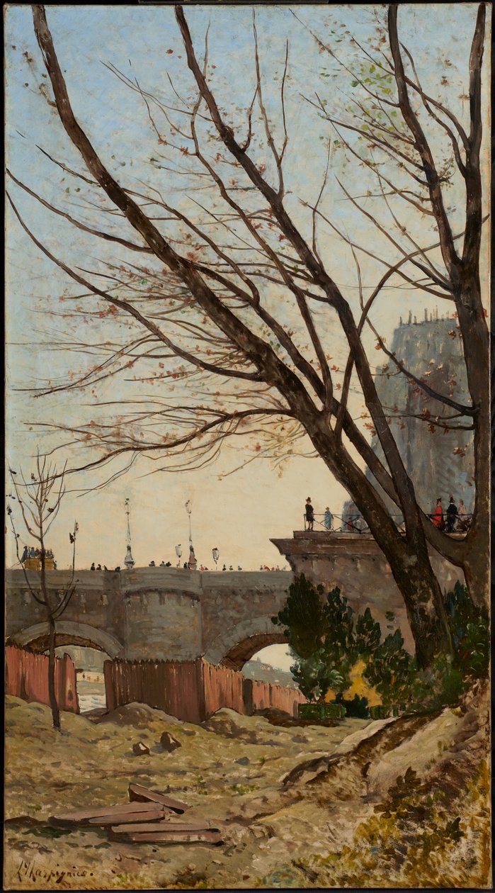 Vue du Pont Neuf et de la pointe occidentale de l