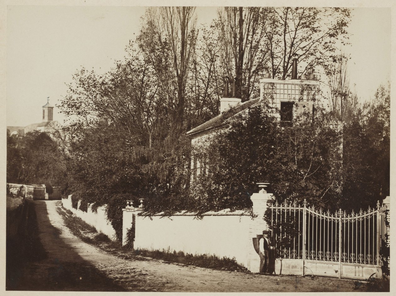 Rue à Louveciennes - Henri Bevan