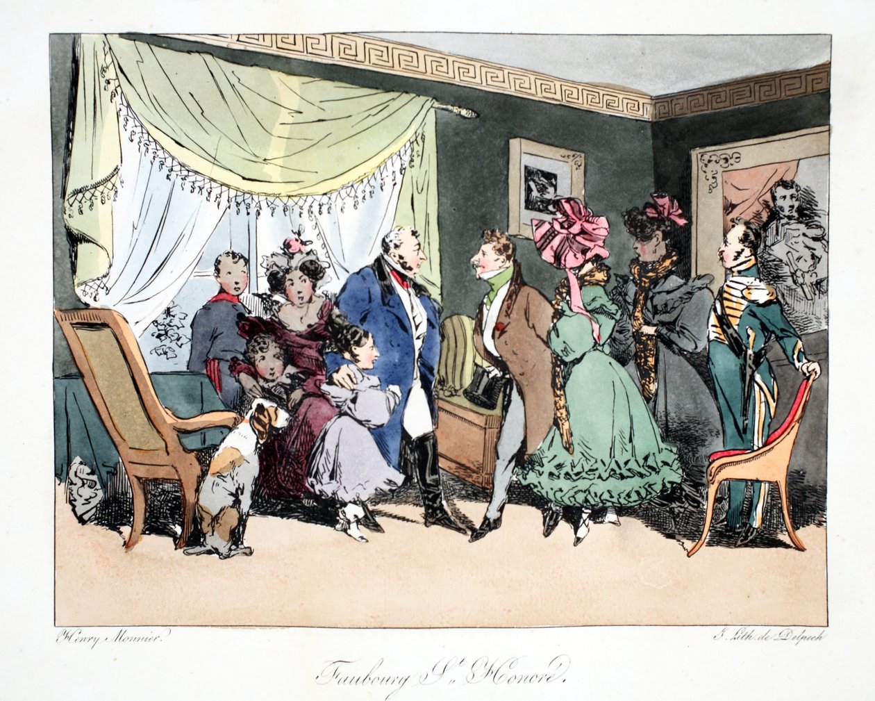 Faubourg St. Honoré, illustration de 