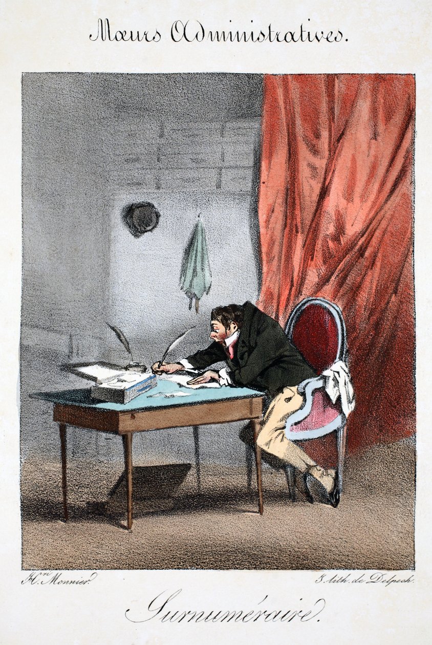 Surnuméraire, illustration de 