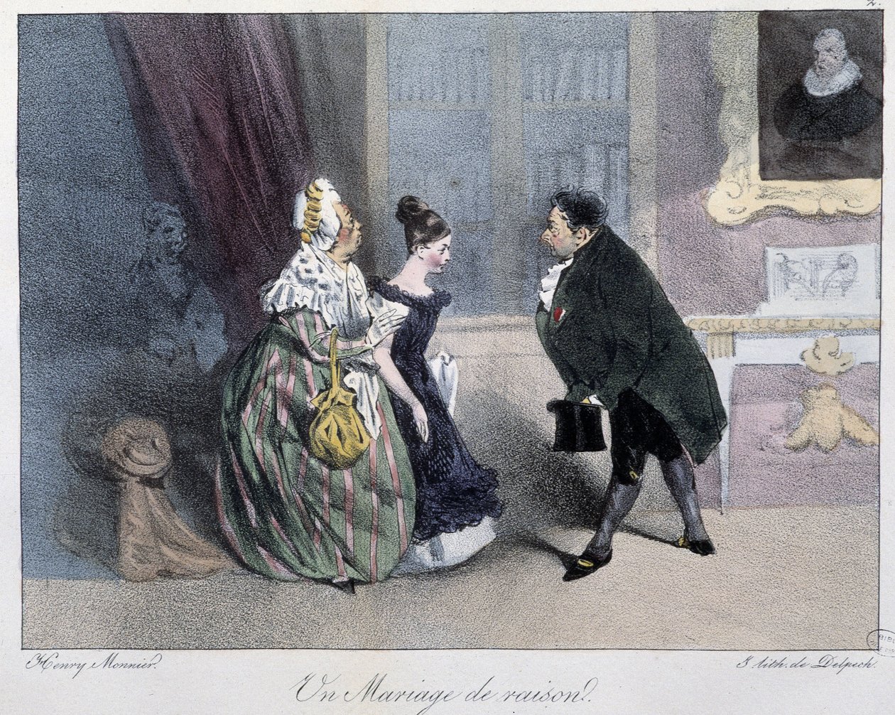 Un mariage de raison - Henri Bonaventure Monnier