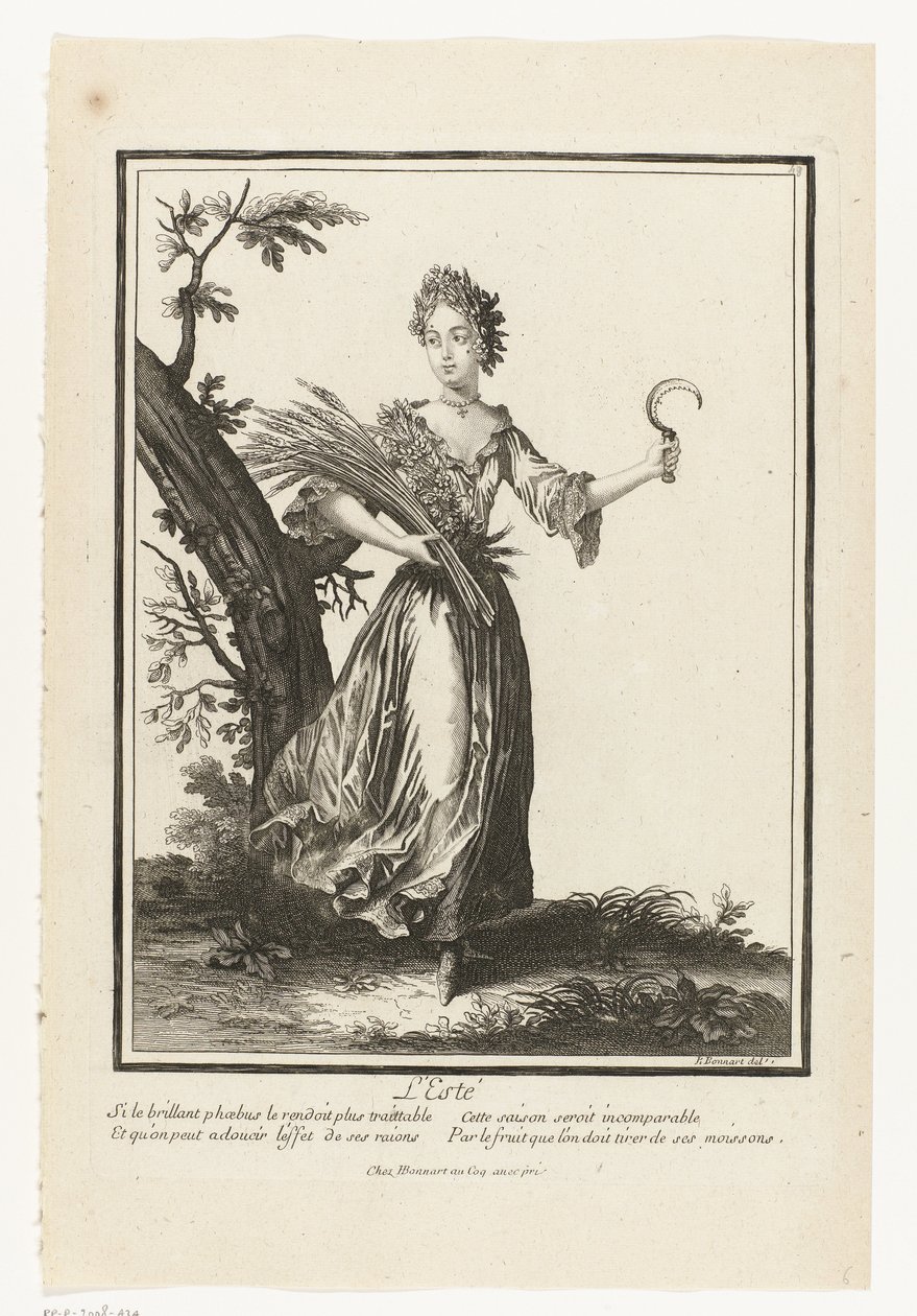 Été (Personnifications des quatre saisons) - Henri Bonnart (possibly)
