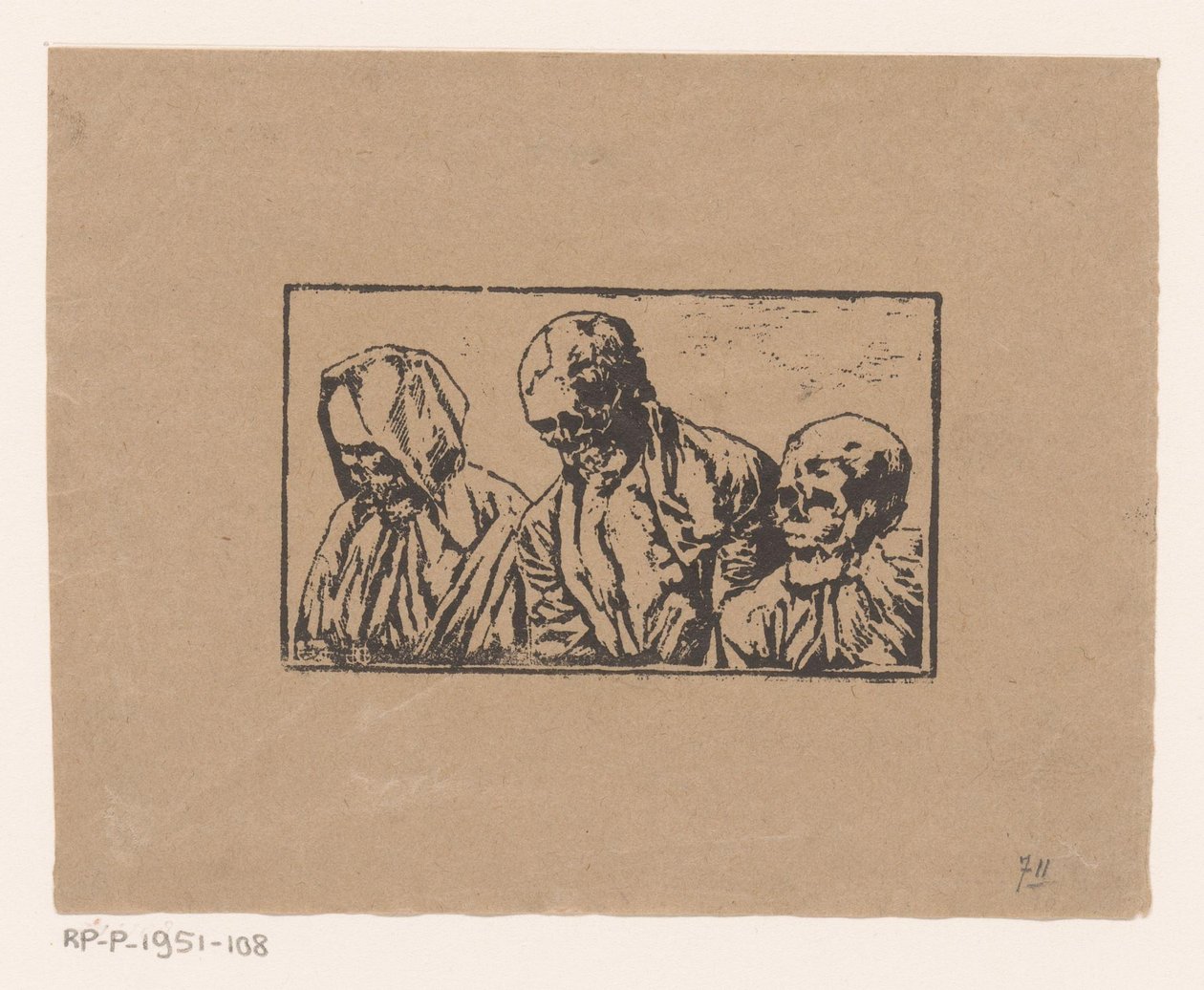 Trois morts - Henri Charles Guérard