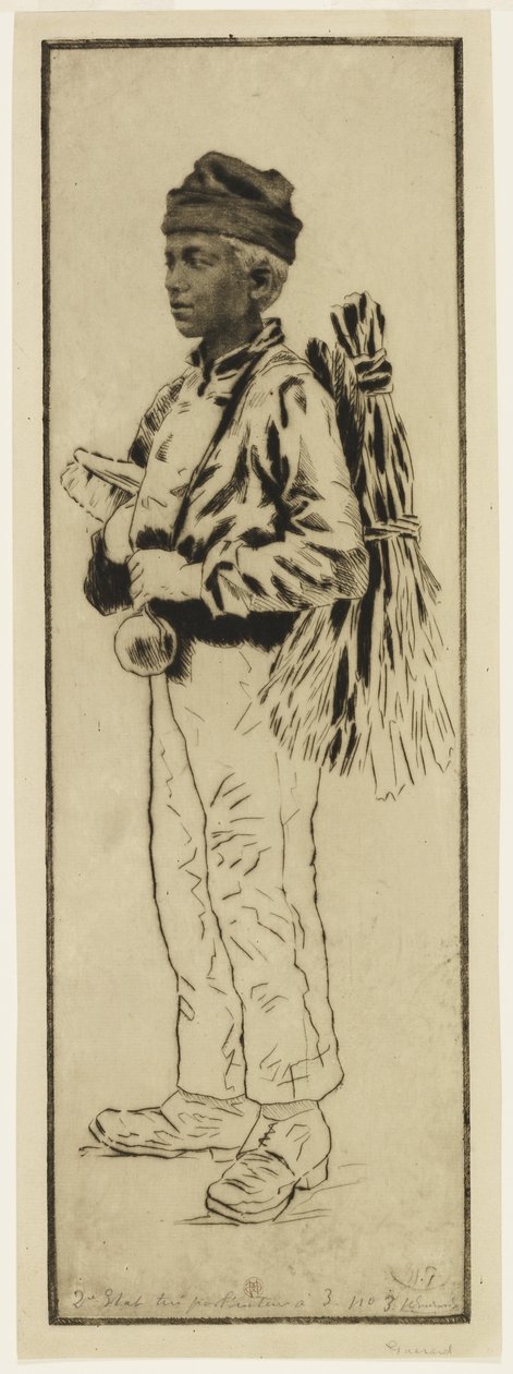 Le Ramoneur, c.1890 - Henri Charles Guérard