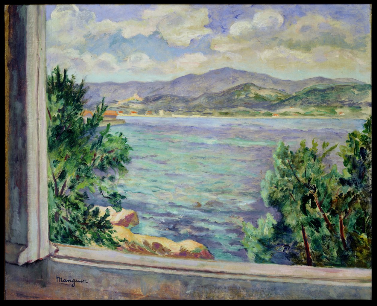 Le Golfe de Saint-Tropez depuis l