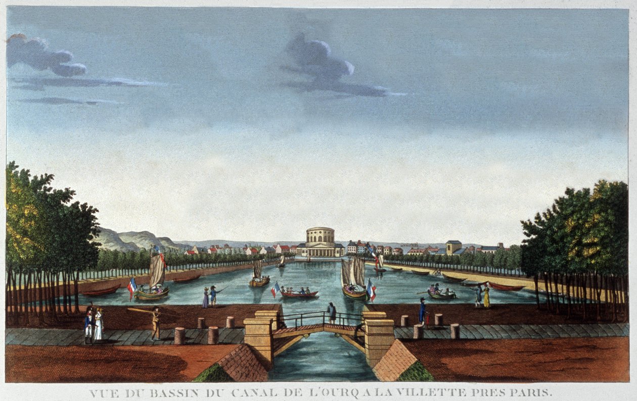 Bassin de la Villette, Paris - Henri Courvoisier Voisin