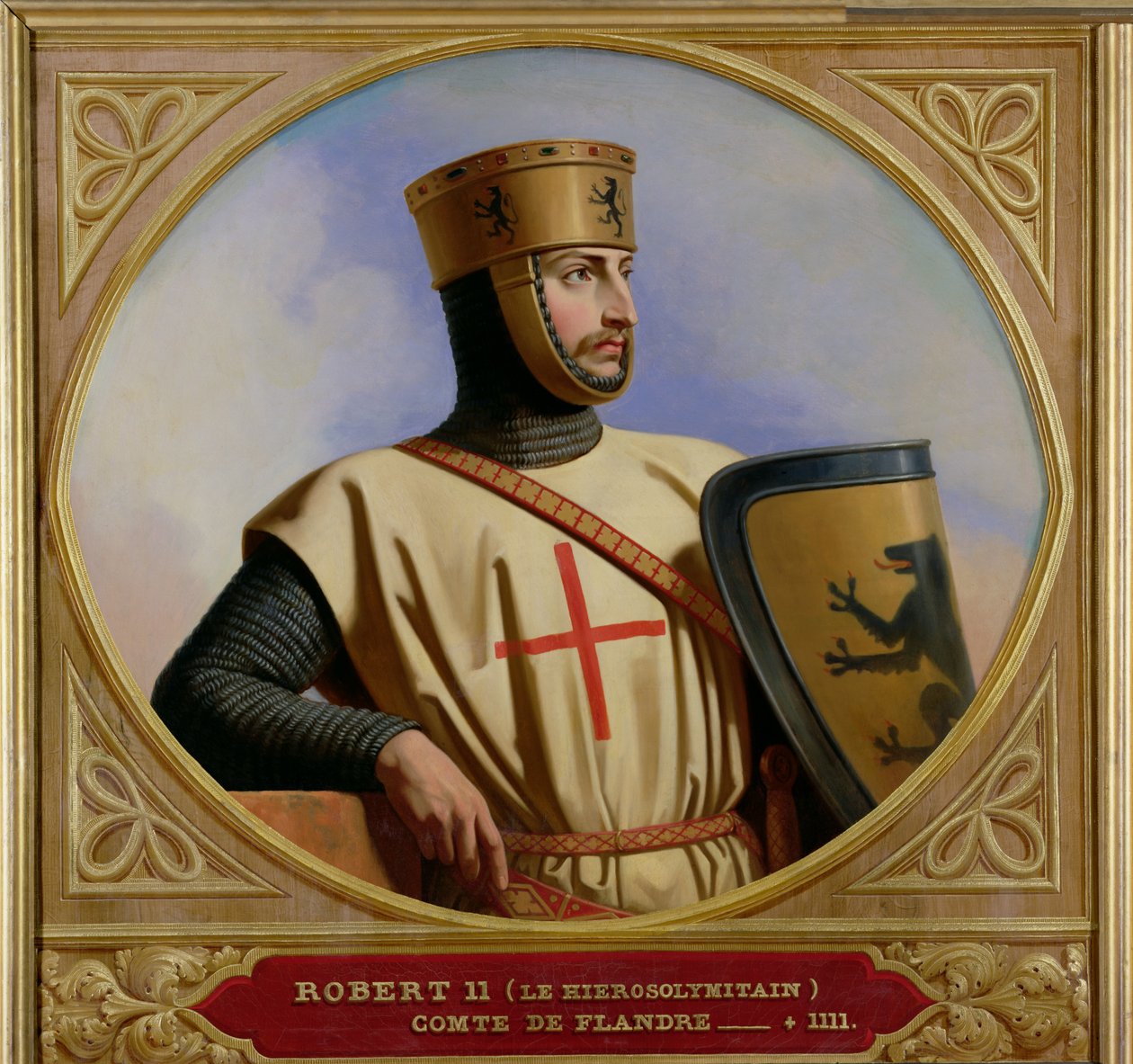 Robert II le Hiérosolymitain, comte de Flandre (d.1111) 1843 - Henri Decaisne