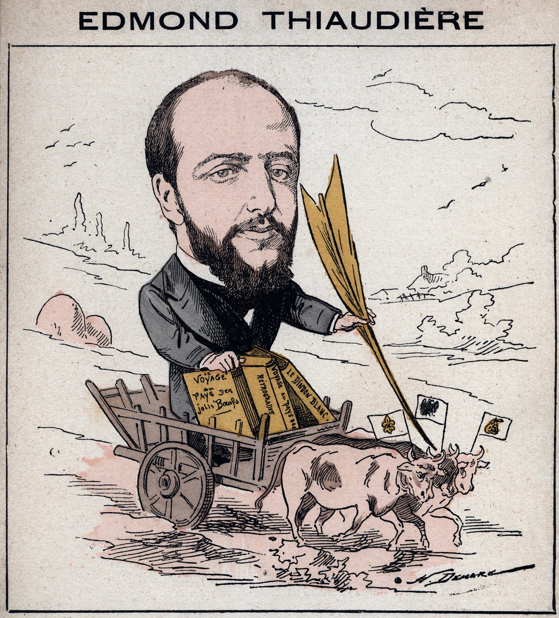 Edmond Antoine Delphin Thiaudière - Henri Demare