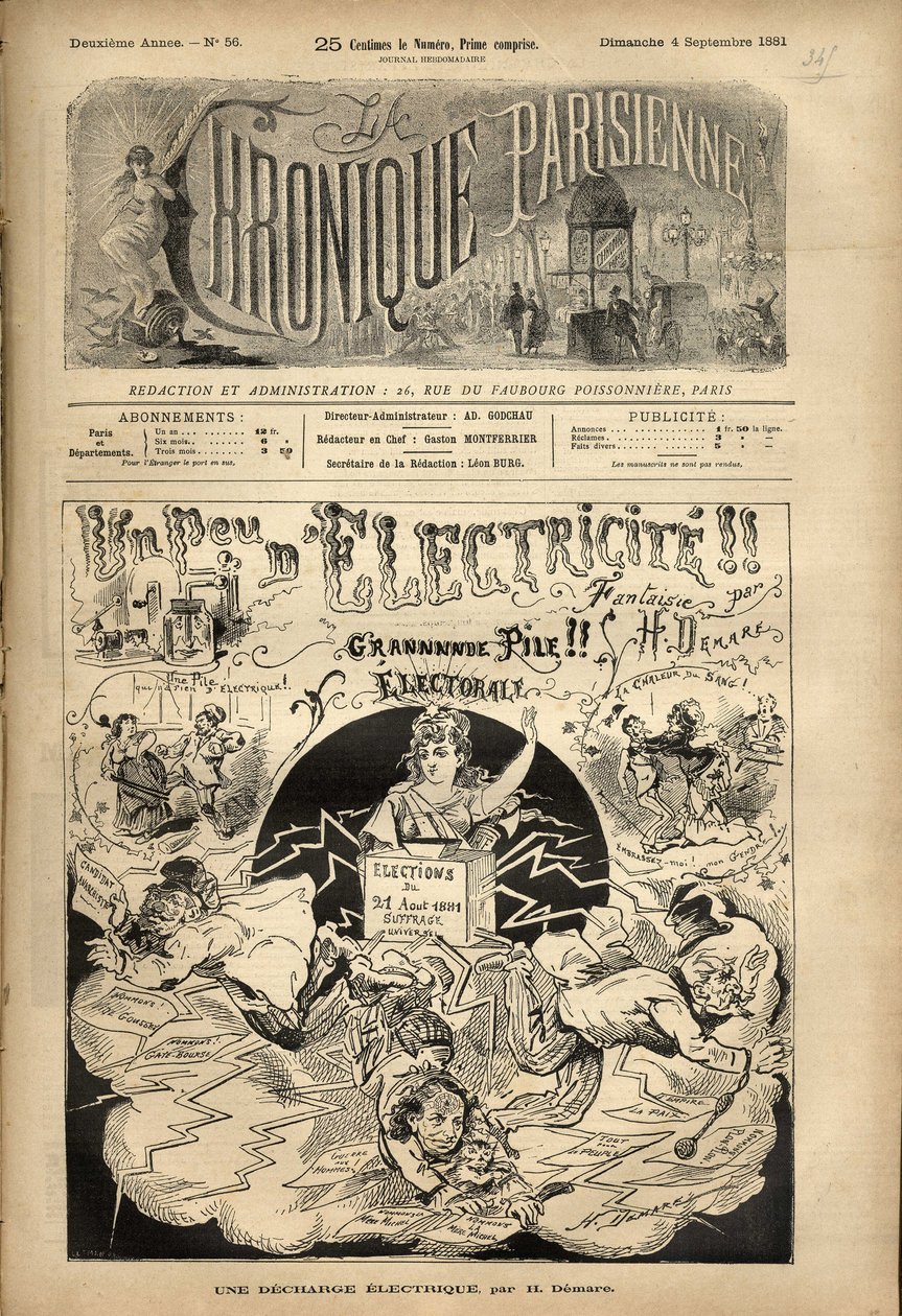 Chronique parisienne - Henri Demare