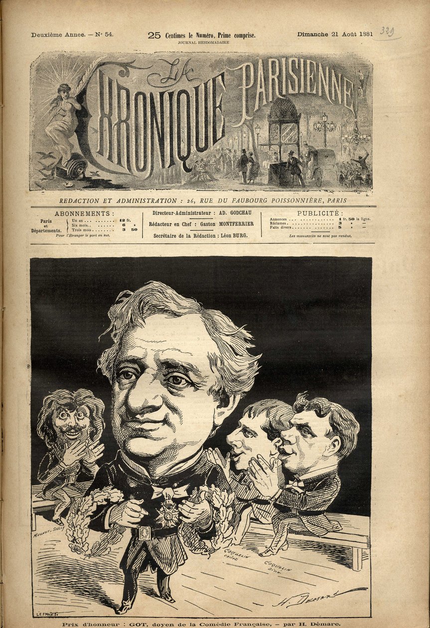 Chronique parisienne - Henri Demare