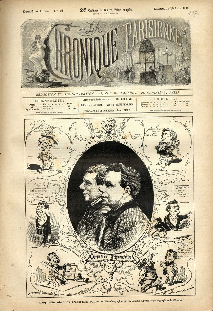 Chronique parisienne - Henri Demare