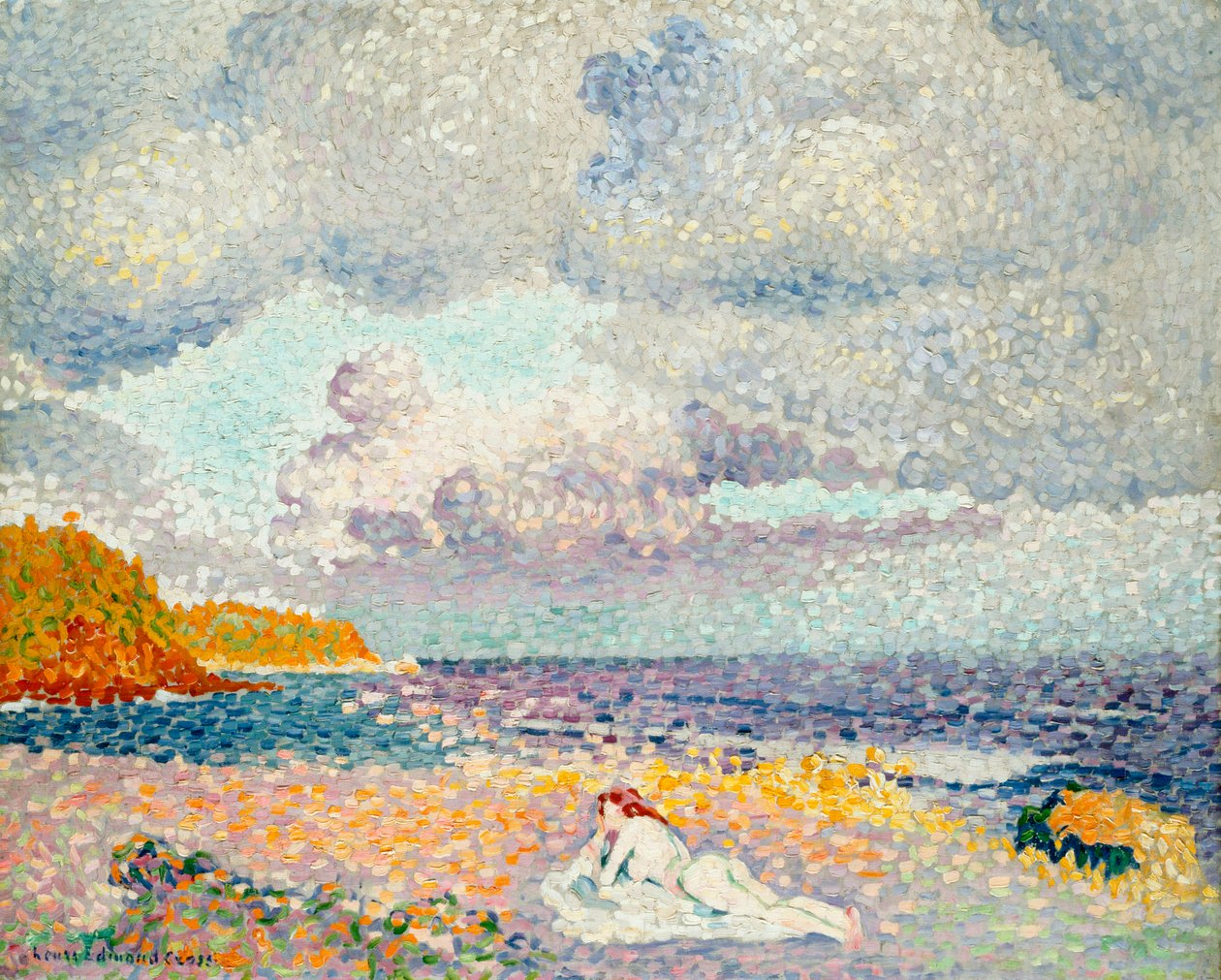 Avant l'orage | Henri-Edmond Cross | Estampe d'art