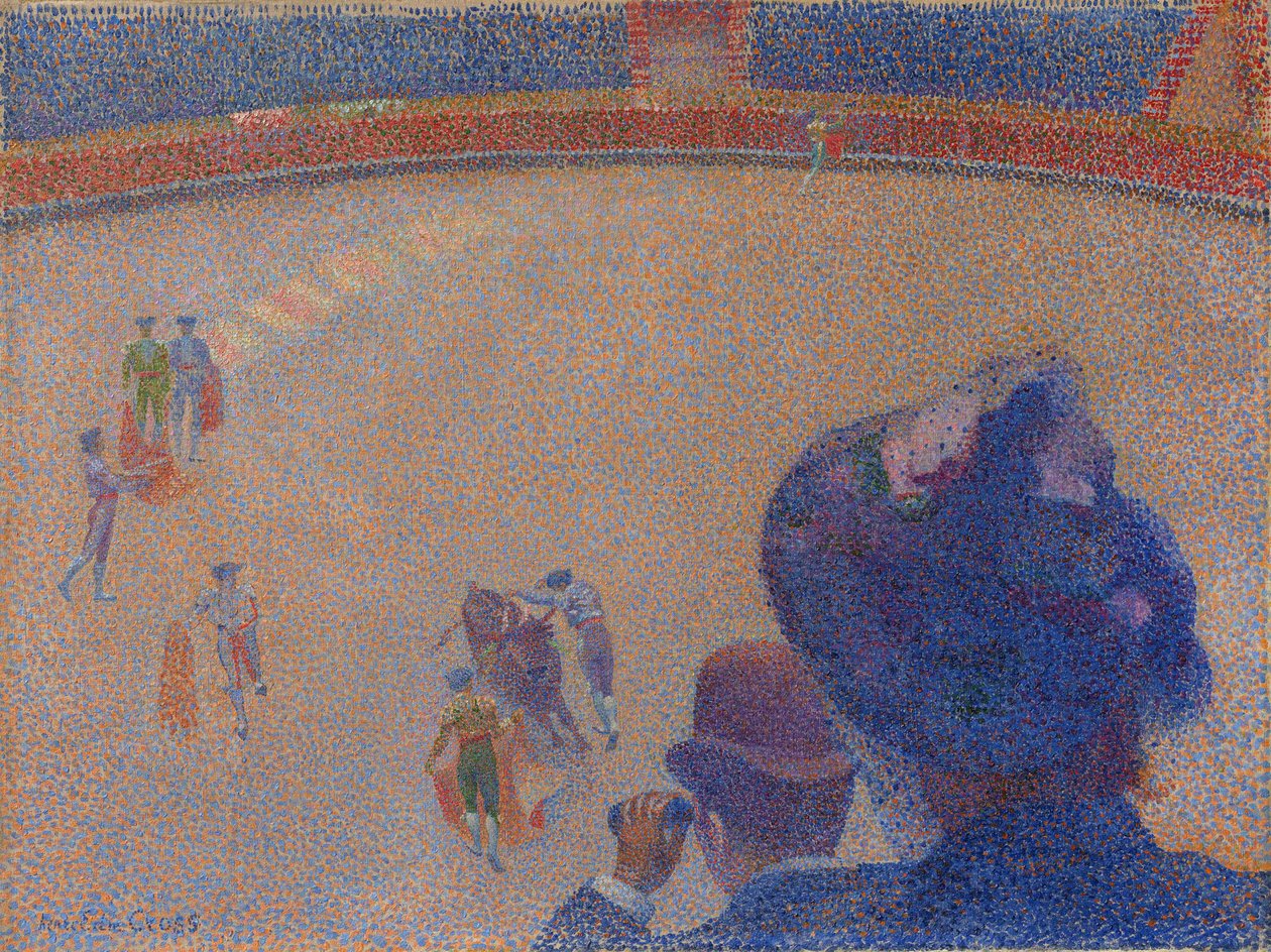 Course de taureaux, 1891-1892 - Henri Edmond Cross