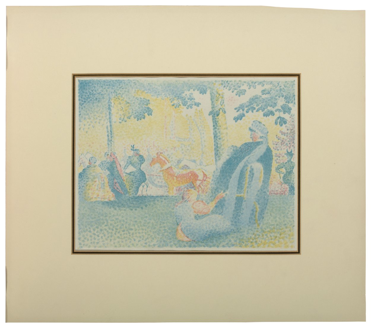Les Champs Élysées, de Pan, 1898 - Henri Edmond Cross