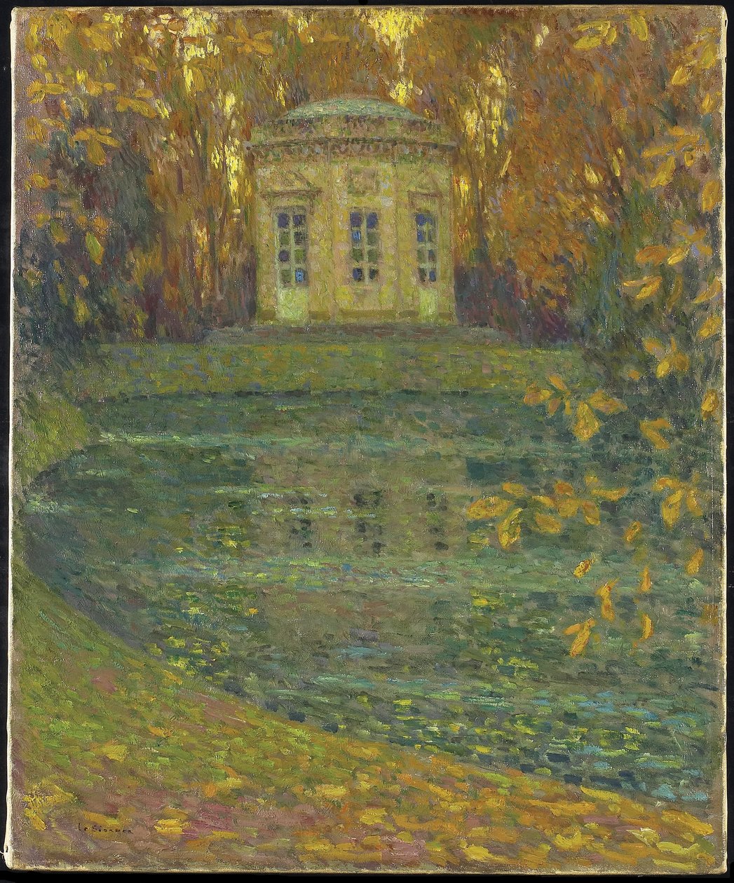 Le Belvédère à Trianon, Versailles, 1915 - Henri Eugene Augustin Le Sidaner