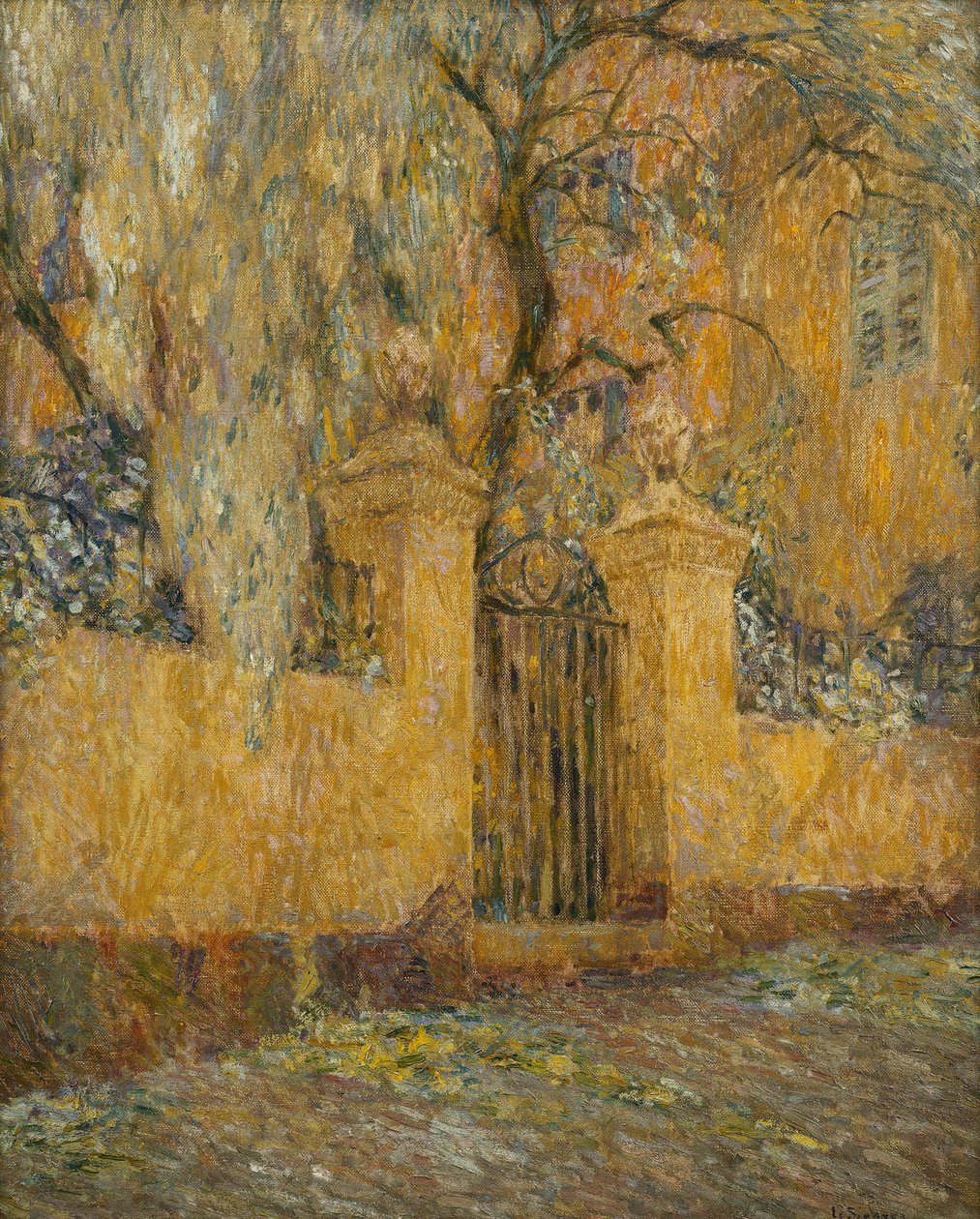 Le Portail - Henri Eugene Augustin Le Sidaner