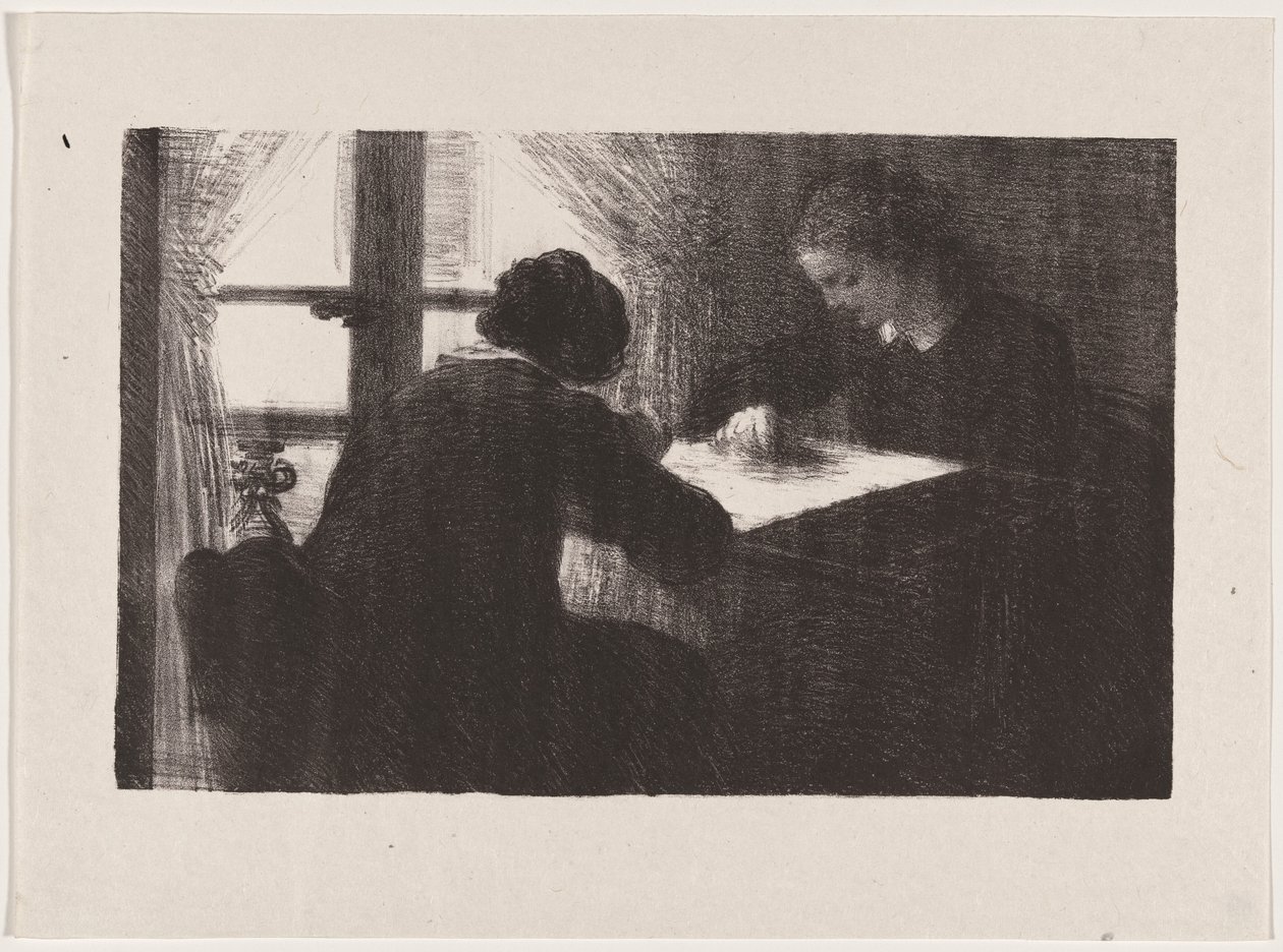Intérieur (Les brodeuses) - Henri Fantin-Latour