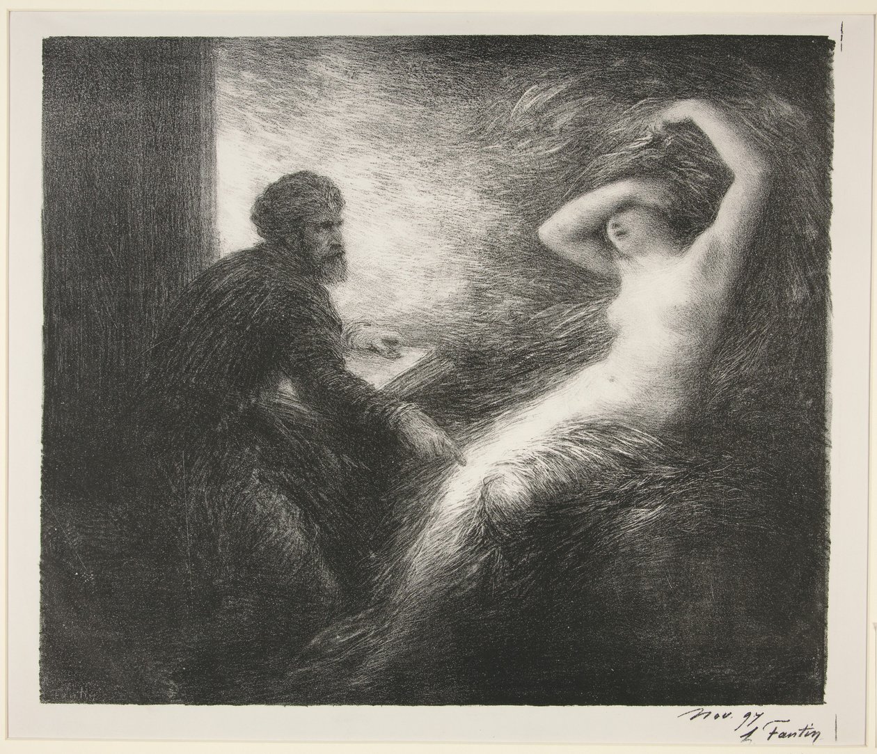 Parsifal : Acte II. Évocation de Kundry - Henri Fantin-Latour