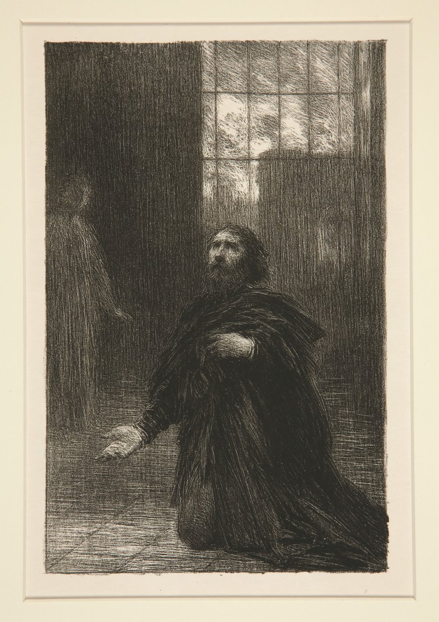 Rienzi : Acte V, La prière de Rienzi - Henri Fantin-Latour