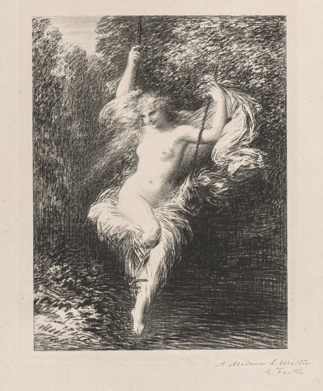 Sarah la Baigneuse - Henri Fantin-Latour
