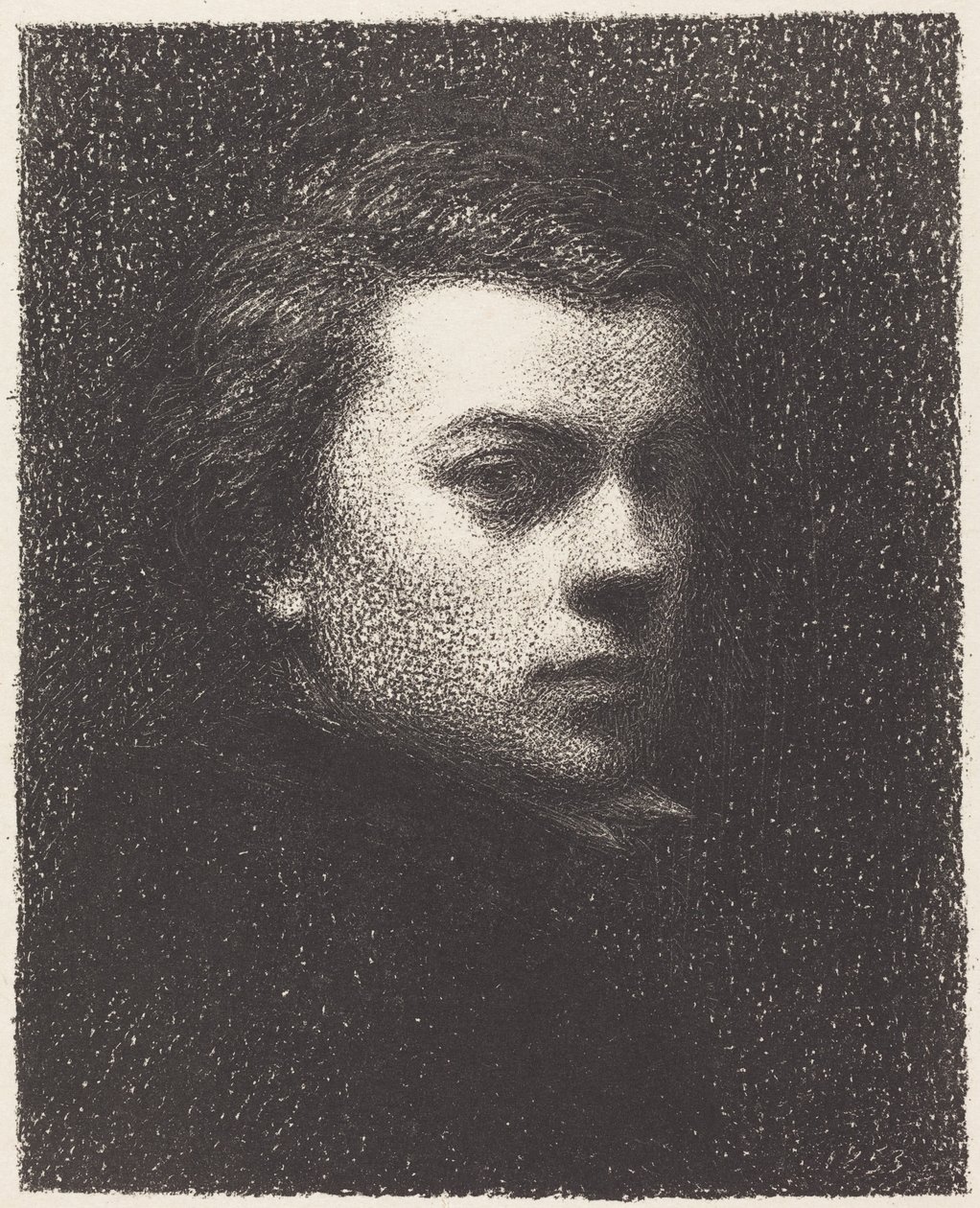 Autoportrait à dix-sept ans - Henri Fantin-Latour