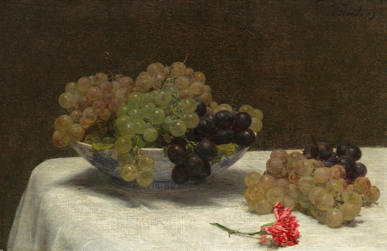 Nature morte aux raisins et à l