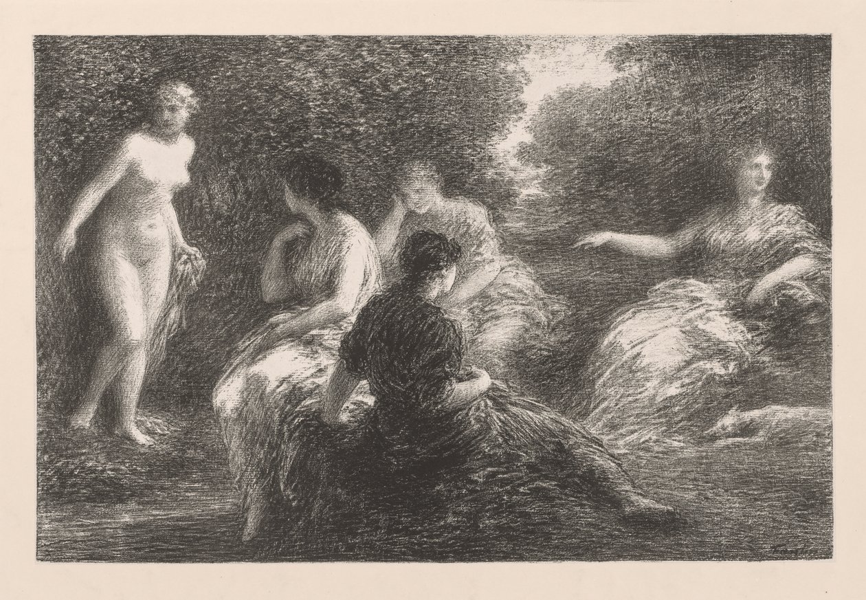 Les Baigneurs - Henri Fantin-Latour