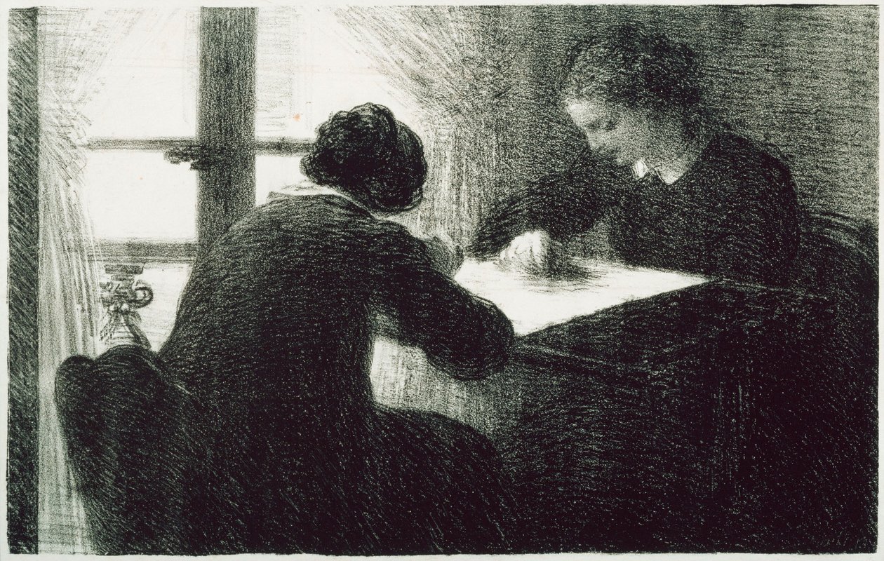 Les Brodeuses - Henri Fantin-Latour