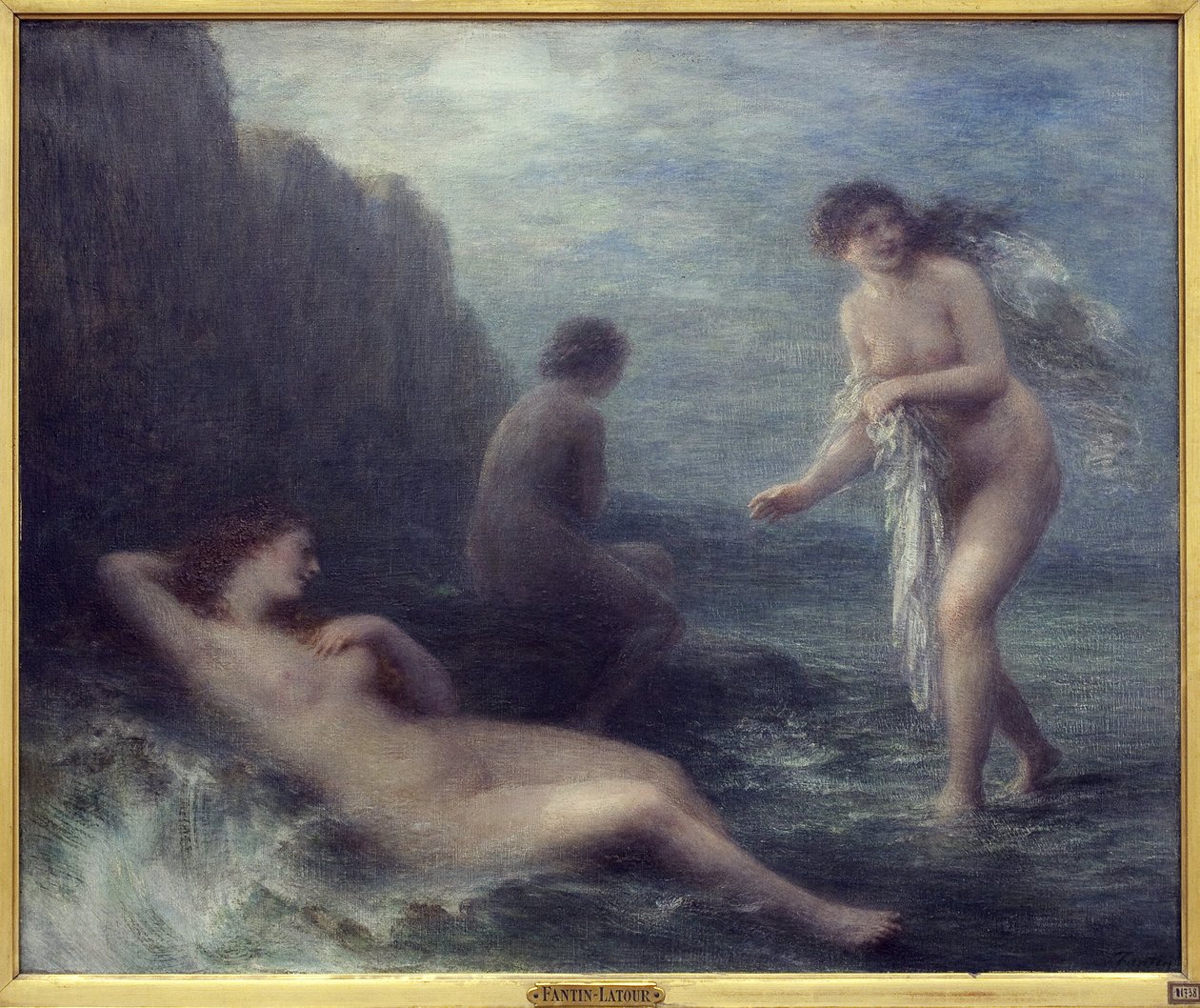 Au bord de la mer - Ignace Henri Jean Fantin Latour